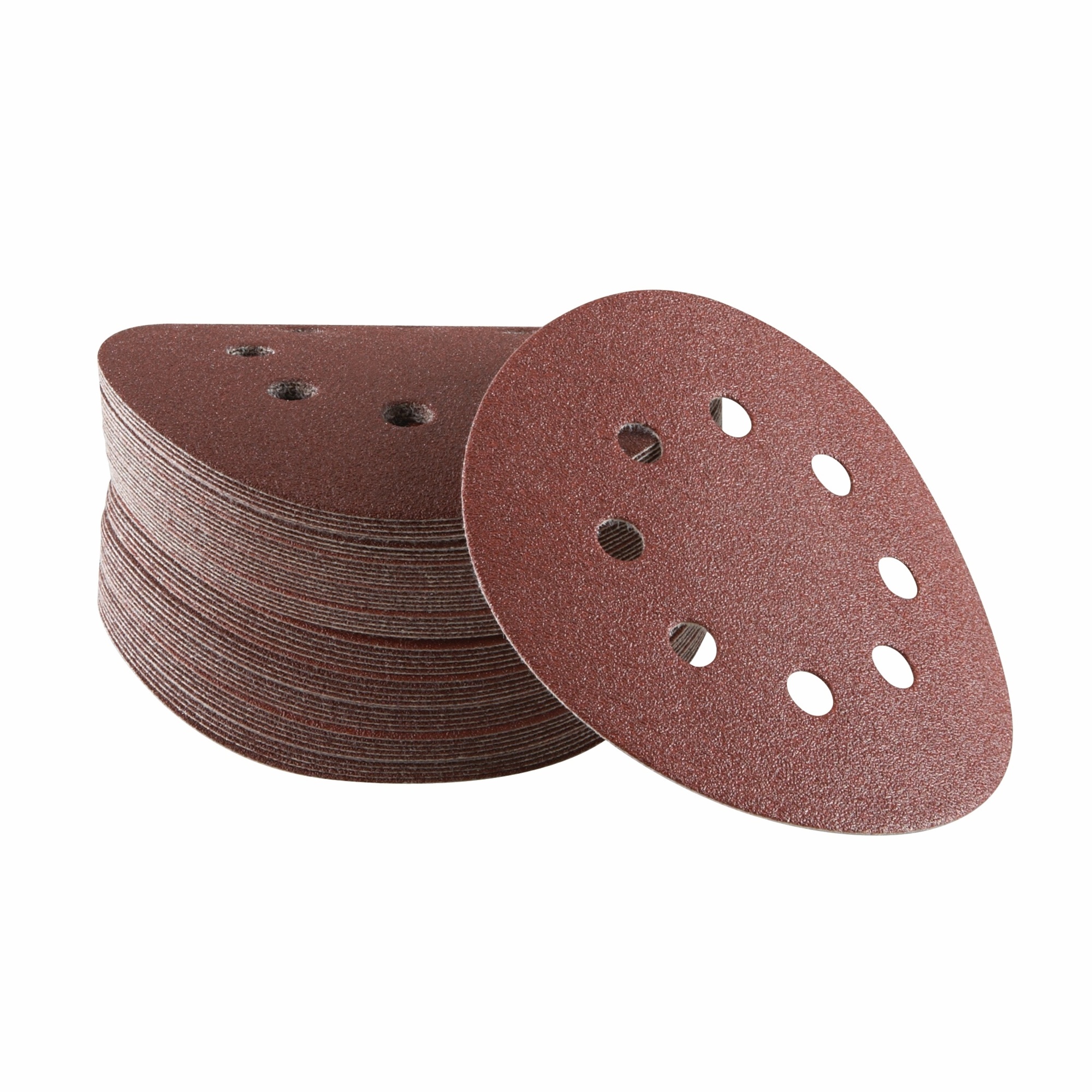 Bosch Hook-and-Loop Sanding Discs — 5in., 240 Grit, 8 Hole, 5 Pcs, Model# SR5R240